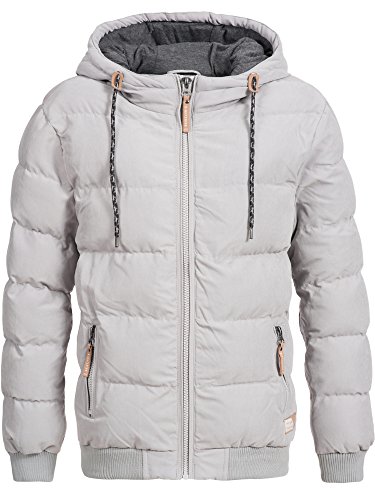 EIGHT2NINE Herren Jacke Steppjacke Kapuzenjacke 44318B Dawn Grey L