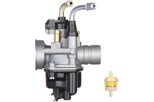 PUCKY 12mm Vergaser PHBN Typ Manueller Choke für Yamaha Aerox Slider Jog-R Bw’s MBK Booster Nitro Stunt Mach-G Minarelli Liegend Stehend