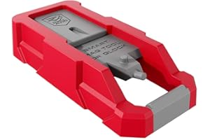 Real Avid Strumento per la manutenzione di riviste Glock I perfetto per installare, cambiare e pulire in modo sicuro le piastre di base delle pistole, grigio, rosso