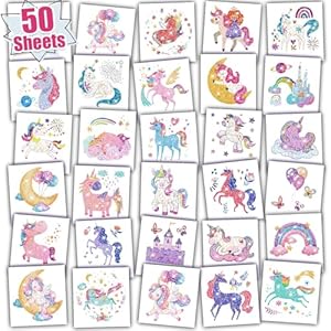 Leesgel Purpurina Tatuajes Temporales Niños,