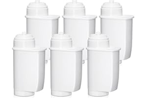 Molifal Ersatzwasserfilter für Siemens EQ Series, EQ5, EQ6, EQ9, S700, EQ500, S900, S500, TZ70003, TCZ7003, Ersatz Filter für Bosch TCZ7003, TCZ7033, 467873, Brita Intenza, Bosch 12008246（6）