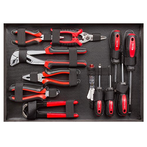 Professioneller Werkzeugkoffer 139teilig mit Qualitätswerkzeug im praktischen Alukoffer mit Ratschenfunktion - 3