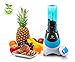 Produktbild Smoothies Maker + Trink-Flasche to GO (BPA-frei) - Mini-Stand-Mixer | Edelstahl-Messer, bis zu 23.000U/min, 0,4PS Motor (300 Watt) - Qualität von NUTRILOVERS - blau