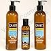 Gum Hair Salon Expertise with Moroccan Argan Oil Trio Set - Shampoo, Condtionr and Treatment Oil