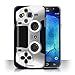 Produktbild Stuff4 Hülle / Case für Samsung Galaxy J5/J500 / Weiß Muster / Playstation PS4 Kollektion