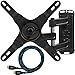 Price comparison product image Cheetah Mounts ALAMEB Articulating Arm (15” Extension) TV Wall Mount Bracket for 12-37" (30-90cm) Displays up to VESA 200 and up to 40lbs (18kg), Including a Twisted Veins 10’ (3m) HDMI Cable