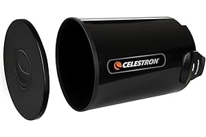 Celestron 94021 Aluminium Telescope Dew Shield with Cover Cap, Fits 8” Schmidt Cassegrain, EdgeHD, and RASA telescopes