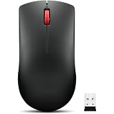 Lenovo Kablosuz Fare (WL150) - 2.4G Nano USB-A &Ccedil;ok Y&ouml;nl&uuml; Ergonomik Fare - 3 Milyon Tıklama, 1.000 DPI - Taşınabilir Kompakt K