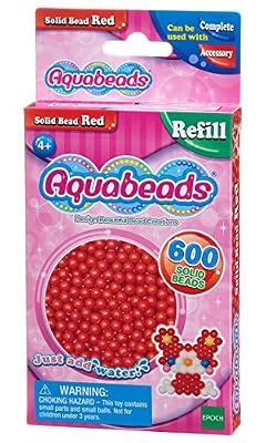 Aquabeads - 32508 - Recharge Perles - Rouge