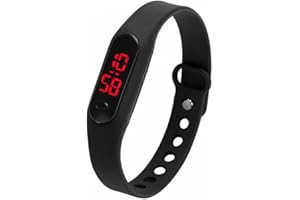 ARVALOLET Fitness Tracker Fitness Bracciale Unisex Sport Orologio da polso Casual Data Sport Bracciale Digitale Orologio Fitness Bracelet Pedometro