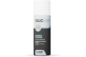 Camp Silic Off, Rimuovi Silicone Spray, Facilita la Rimozione di Silicone Fresco e Indurito