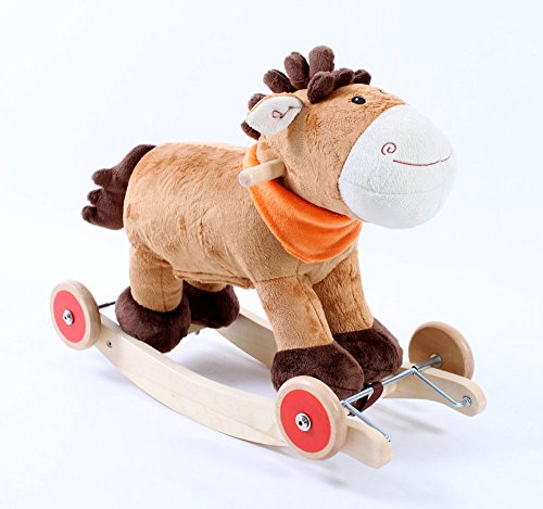 Rocking Pony Charly with wheels