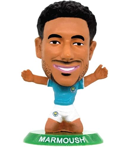 SoccerStarz – Savinho (Man City) Maillot Domicile Classique – Figurine à Collectionner