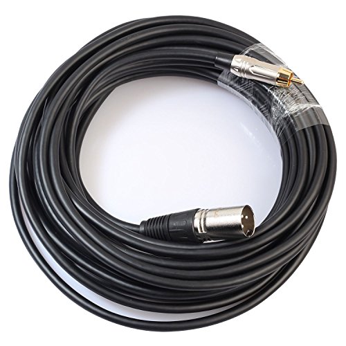 Preisvergleich Produktbild XZANTE RCA rotierende Karte Landwirt Mikrofon Mixer Kabel