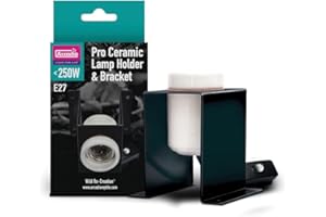 ESSEX REPTILE Arcadia Ceramic Lamp Holder Plus Bracket Pro