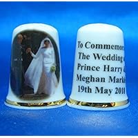 Porcelain China Collectable Thimble Beatles Story Liverpool with Free Gift Box