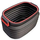 Plegarse no ocupa espacio. Zhao Li Cubo Plegable / 18L / 37L / 60L Plegable Plegable Retractable de la Pesca del Coche Especial al Aire Libre Multifuncional del Coche (Capacity : 37L)