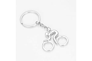 Yasirona IKAAR Keyring Sporty Man Road Bicycle Figure Keychain Keyring Trinket Souvenirs Creative For Bike Cycling Lover Biker