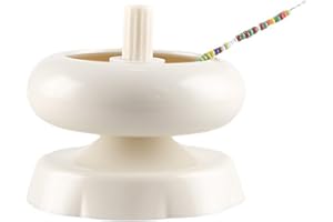 DXUANTING Bead Spinner Bead Stringing Tool Manual Rotation Beading Bowl for Art Crafts DIY Crafting Project Jewelry Making Clay Beads