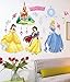 Produktbild Wandaufkleber Wandtattoo Wandsticker Disney Prinzessin Kinderzimmer WAK-026