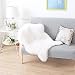 Produktbild Fell Lammfell Schaffell/sheepskin rug, Lammfellimitat Flauschigen Teppiche Imitat Kunstfell Dekofell,Langes Haar Nachahmung Wolle Bettvorleger Sofa Matte 60X90 cm