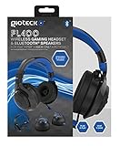 Gioteck - Auricular Flow 400 Wireless Rf, Color Negro/Azul