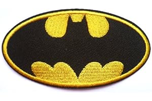 FAT-CATZ-COPY-CATZ Fat-cat-Copy-catz Batman Dark Knight Iron on Sew on Embroidered Patch Badge Applique Motif