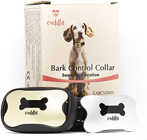 No Bark Collar - Safe Intelligent Anti Bark Aid - Best Training Device for Small, Medium and Large Dogs To Stop Barking