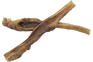 GESPETFOOD 100% NATURAL Gespetfood - Snack Deshidratado para Perros - Bolsa de 1kg - Tiras de Piel de Vacuno para Perros - 15 cm - 1000 g