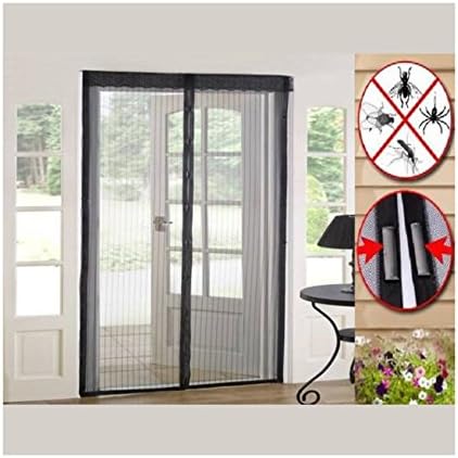 Magic Curtain Door Mesh – Magnetic Hands Free Fly Mosquito Bug Insect Screen.