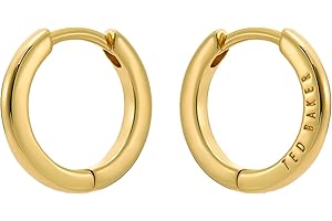 Ted Baker Logo Hoop Earrings For Women