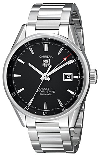TAG HEUER CARRERA  WAR2010.BA0723 GENTS 41MM SILVER STEEL BRACELET & CASE WATCH