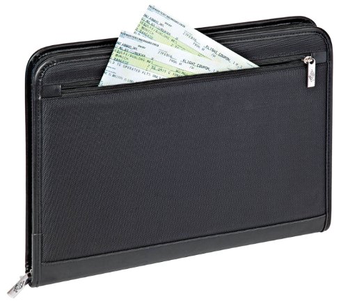 Wedo 5874901 Elegance A4 Organizer (mit Universalhalter für Tablet-PC von 24,6 cm (9,7 Zoll) bis 26,7 cm (10,5 Zoll)) schwarz - 8
