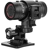 Zunate Mini-F9-Kamera, Full HD 1080 P wasserdichte Mini Sport DV Kamera Fahrrad Motorrad Helm Action DVR Video Cam Perfekt fü