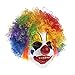 Produktbild Rolexes Clock Shop Bunte Haar-Clown-Maske, Cosplay scherzt erwachsenes Halloween-Clown-Masken-Kostüm