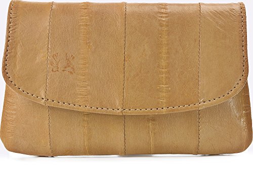 Preisvergleich Produktbild BECKSÖNDERGAARD, Damen Geldbörsen, Börsen, Portemonnaies, Brieftaschen, Leder, Cognac, 11,5 x 7,5 x 1 cm (B x H x T)