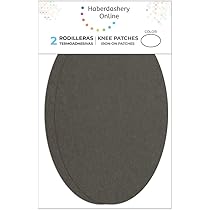 TIANYI-Lot De 2 Genouillères/coudières Avant Thermocollantes En Suedine Pour Proteger Vos Vetements Et Reparer Vos Pantalons Vestes Pulls Et Chemises 16 X 10 Cm 94 Vert
