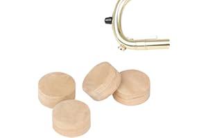 JRYXDS 4 tampons de réparation en liège pour trompette coussins en liège pour Liège Accessoires D'instruments de Musique Trompette Réparation Tampons en Liège