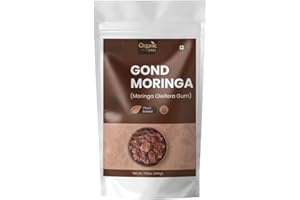 Organic Spree GOND MORINGA 200grams (7.05oz) | Moringa Oleifera Gum | Pure, Natural and Plant based