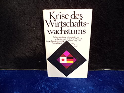 Krise des Wirtschaftswachstums. Lebensqualität in Japan und der Bundesrepublik Deutschland