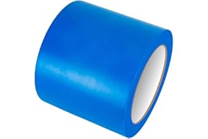 GTSE Cinta para marcar suelos, 100 mm x 33 m, azul – para pistas de baile, gimnasios - 1 Rollo