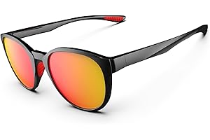 HAAYOT Sunglasses Mens Polarized Sports Sunglasses for Men Women UV400 Protection Flexible Lightweight TR90 Frame Sun Glasses Driving Fishing Running