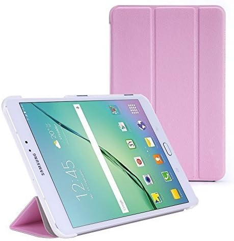 WOFALA Samsung Galaxy Tab S2 8.0 case-Ultra Slim Lightweight Smart-shell Stand Cover Case With Auto Sleep/Wake Feature For Samsung Galaxy Tab S2 8.0 inch Tablet,Pink