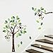 Produktbild yanqiao Lebendige Süßes Affen spielen auf Baum Äste für Wohnzimmer babyroom Spielzimmer Kindergarten Art Wand Aufkleber, 119,9 x 180,1 cm, L:74.8*102.4"