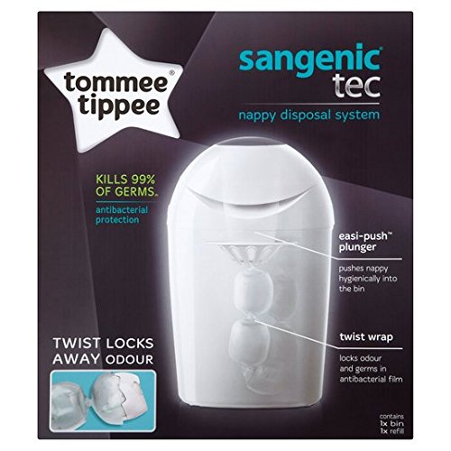 Tommee Tippee Hygiene Plus Nappy Wrapper Bin