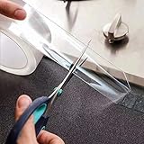 ❤【Aplicación Amplia】se puede usar ampliamente para sellar la brecha de la cocina, el fregadero, el lavabo, el inodoro, la bañera y la pared de la cocina, muy fácil de aplicar con un acabado limpio y profesional.