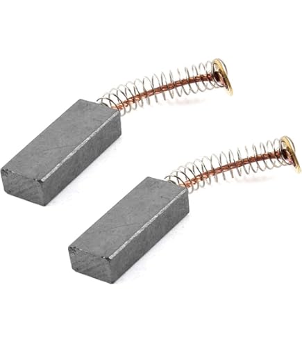 Spazzole Carbonio 6pz Accessori Boccole Ricambi Riparazione Per Motore - Foto 2