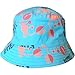Baby Boys Blue Crabs & Robots Bucket Style Summer Sun Hat