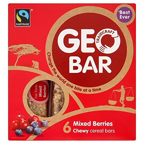 Preisvergleich Produktbild Traidcraft Mixed Berries Getreide Geobar 6 x 32g