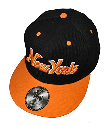 orange and black baseball hats